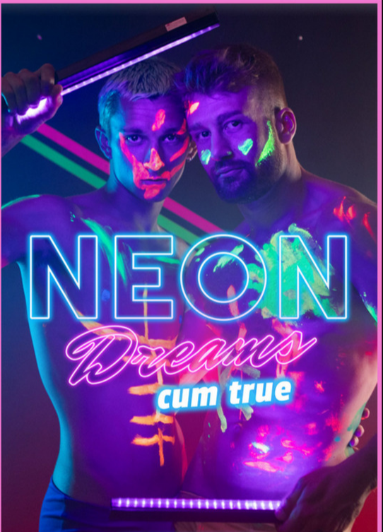 Neon Dreams Cum True - Olivier Robert and Theo Brady Capa